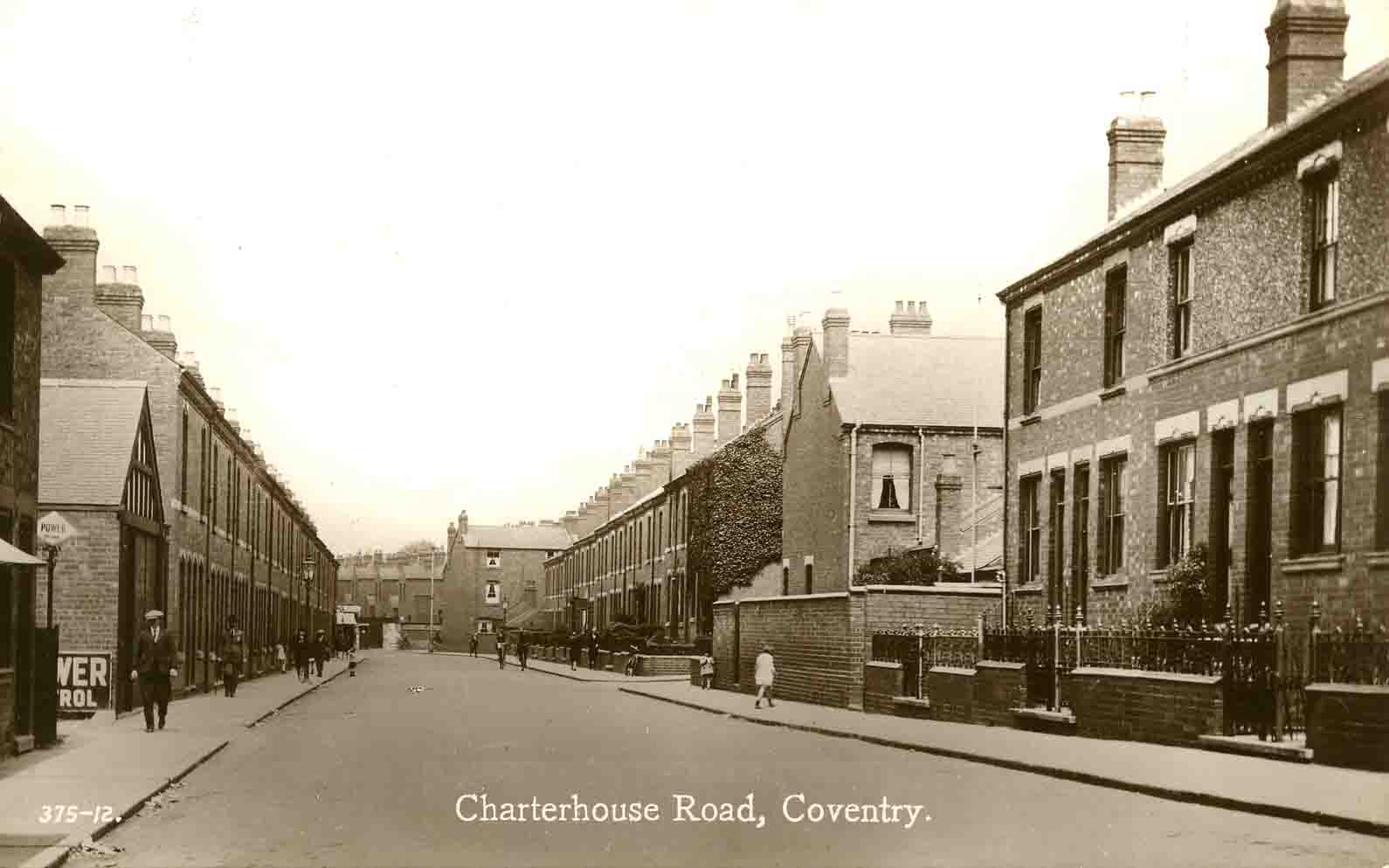Charterhouse Road Coventry City Centre Photographic History